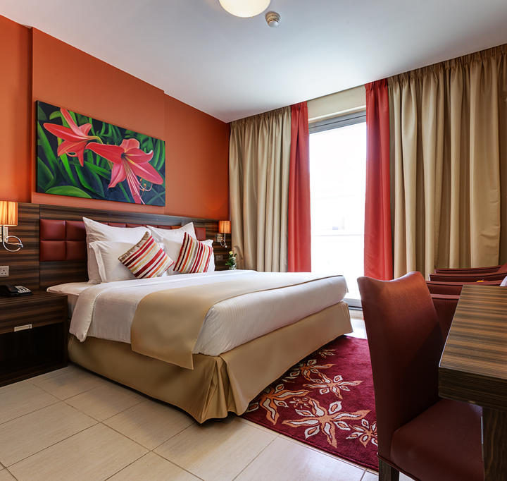 Fully furnished room in Abidos Hotel Apartments Dubailand- Casa Shamuzzi - Fitout & Furniture